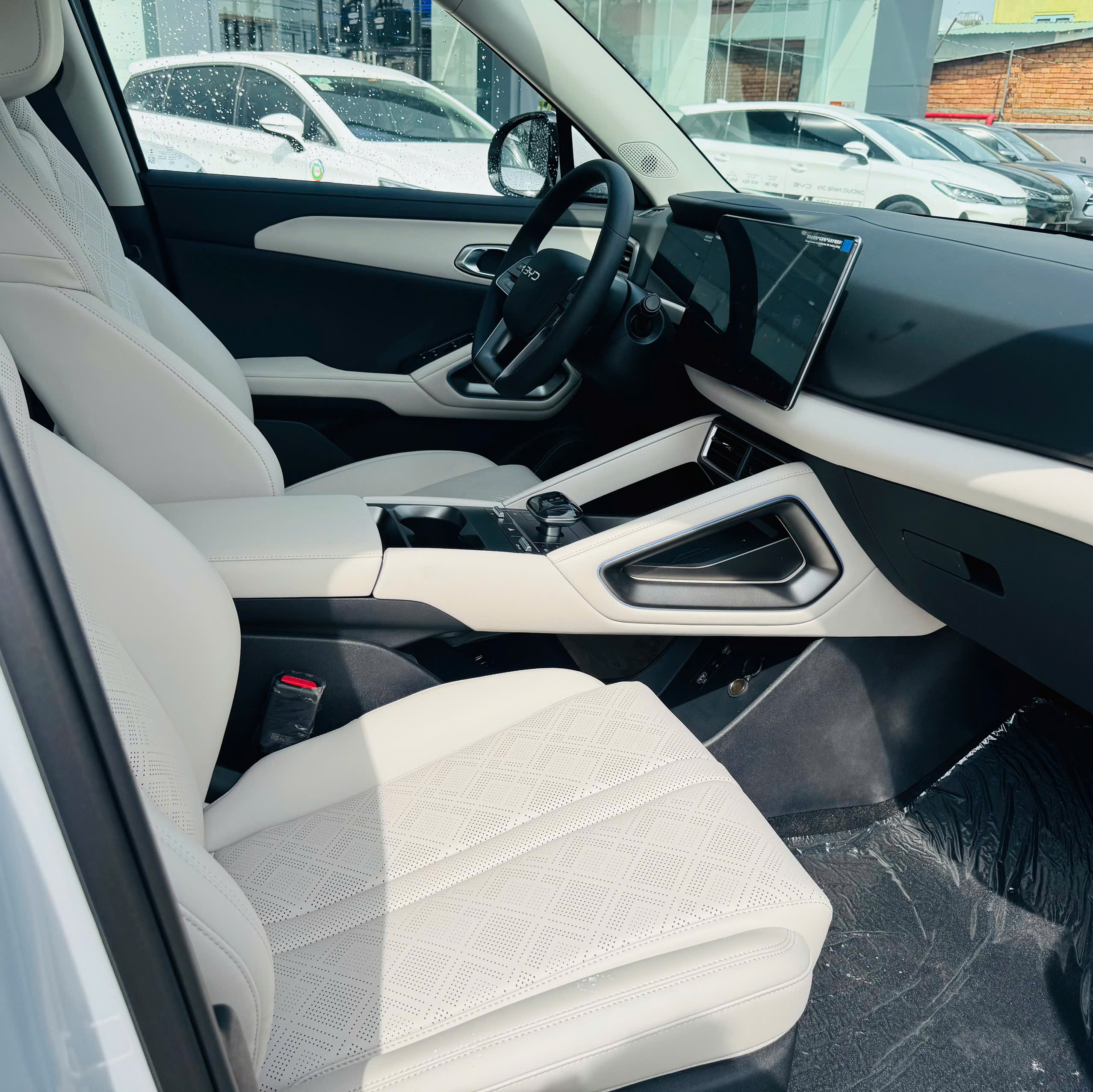 nội thất byd atto 2 ghế da cao cấp 