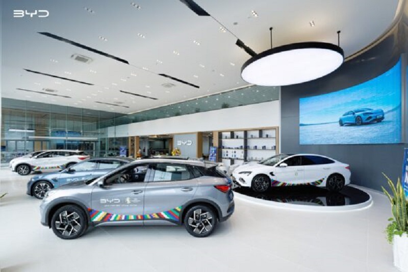 Tham quan showroom xe điện BYD ưu đãi đặc biệt khi mua xe