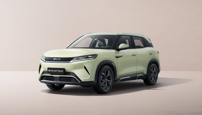 byd atto 2 màu xanh